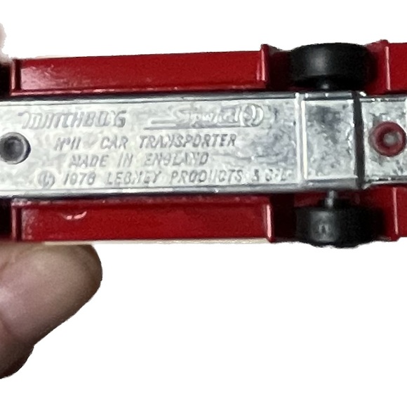 🎈2/$30 - Vtg MATCHBOX Superfast No. 11. CAR TRANSPORTER. ©️1976. - Picture 4 of 4